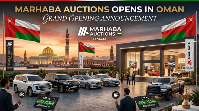 Marhaba Auctions Is Now in Oman — Your Trusted Car Auction Just Got Closer